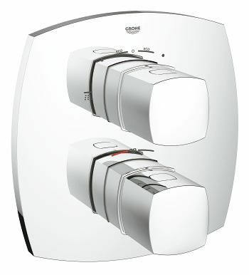 Duş termostatı, üst montaj takımı