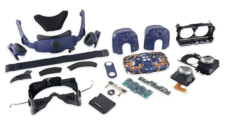 Moderné okuliare VR sú zväzkom senzorov, elektroniky a firmvéru