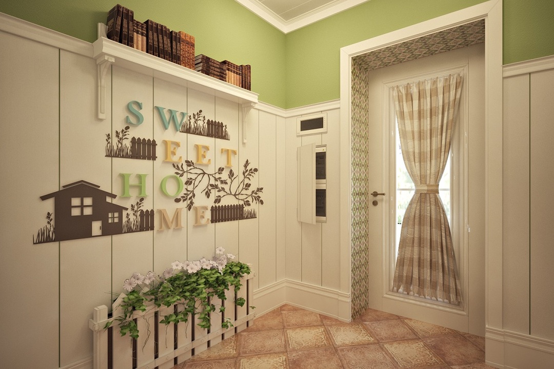 Comment coller du papier peint dans le couloir: belles options de design, photo de l'intérieur de la pièce