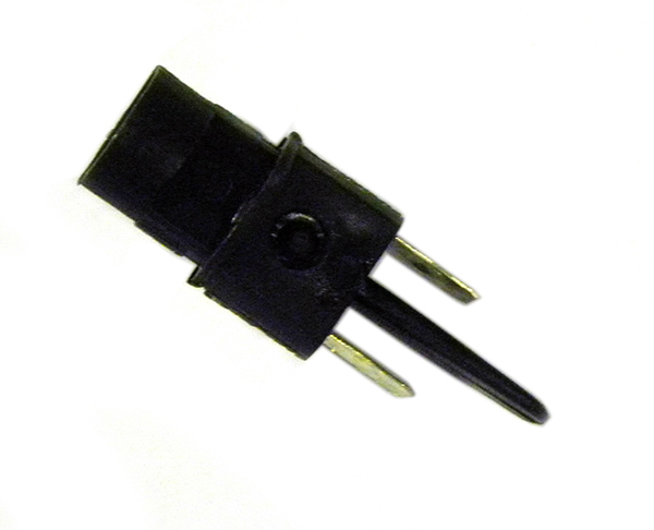 Lamphouder 2.1x9.5d (zonder voet). 2-pins connector 6,3mm, (repeater VAZ) W5W, T5W