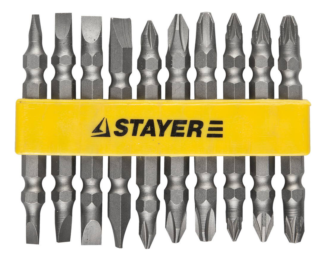 Bit set for drills, screwdrivers Stayer 2605-H10_z01