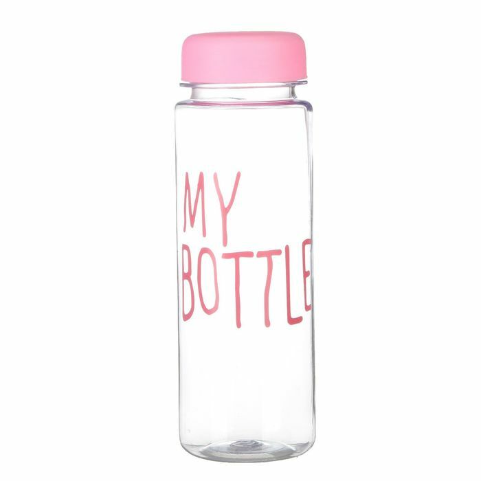 My Bottle 500 ml Schraubverschluss Wasser Pink