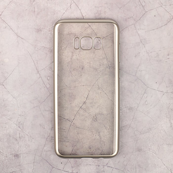 Deppa Gel Plus Hülle für Samsung Galaxy S8 + - Silber