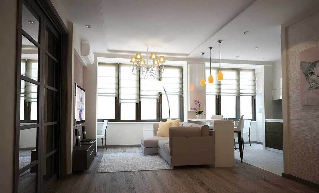 Preuređenje 4-sobnog Hruščova 60 m² i 49: dizajn preuređenja stana sa fotografijom