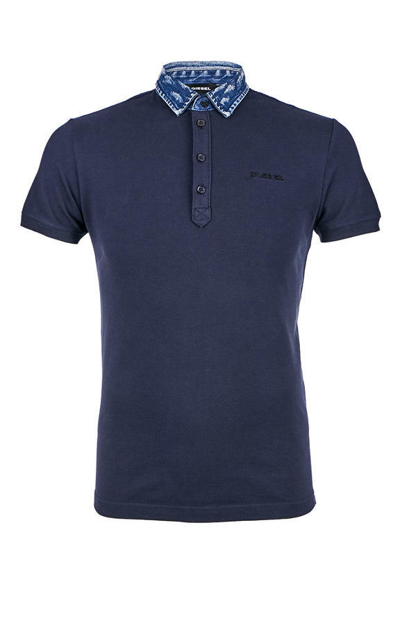 Vyriški marškinėliai DIESEL mėlyni 46