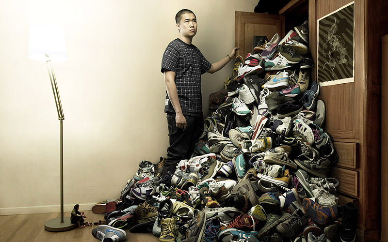 So lagern Sie Schuhe in einem Schrank: Regale, Kisten, Organizer