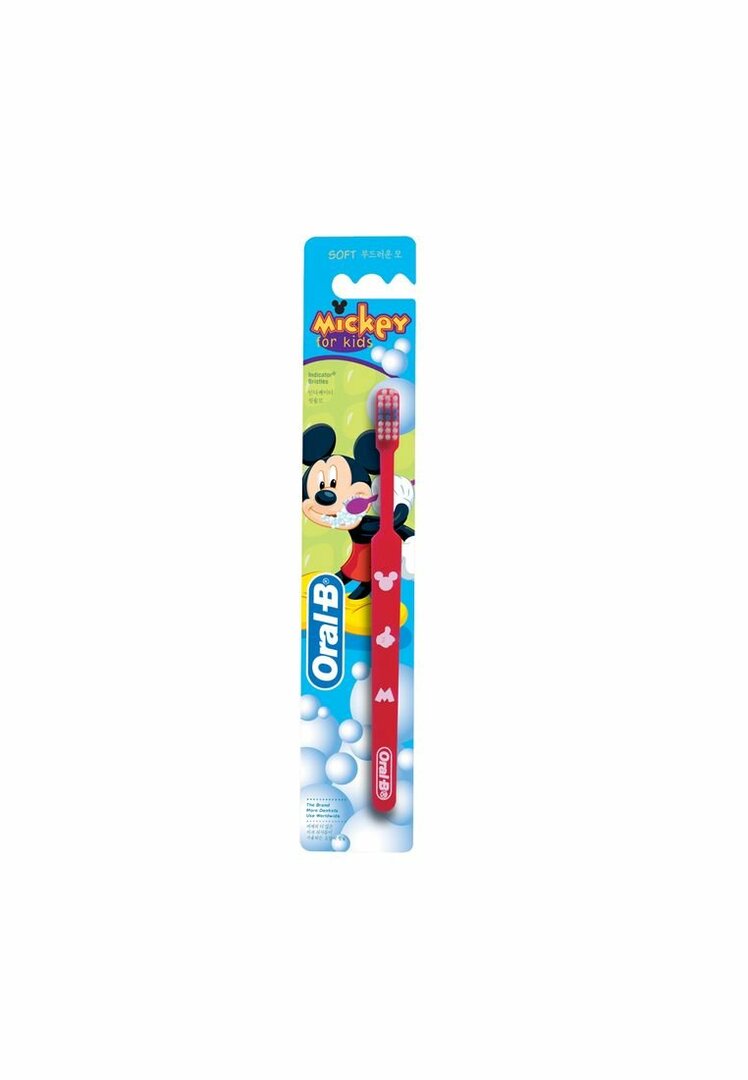 Mickey pre deti 20 mäkká zubná kefka 1 kus Oral-B