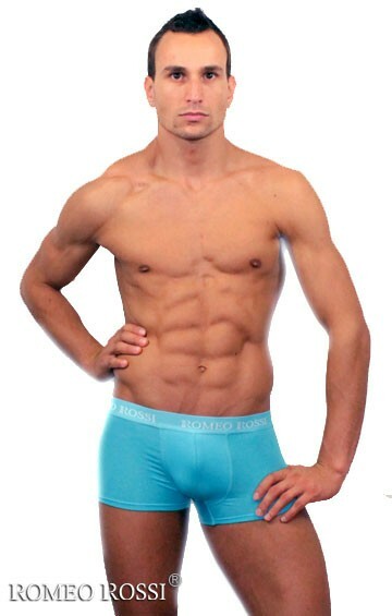 Romeo Rossi Boxers R6005-11 Soft boxer uomo colore blu