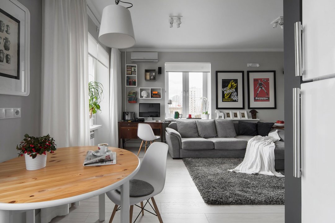 Biely byt: dizajn s nábytkom pre rôzne miestnosti, príklady s fotografiami