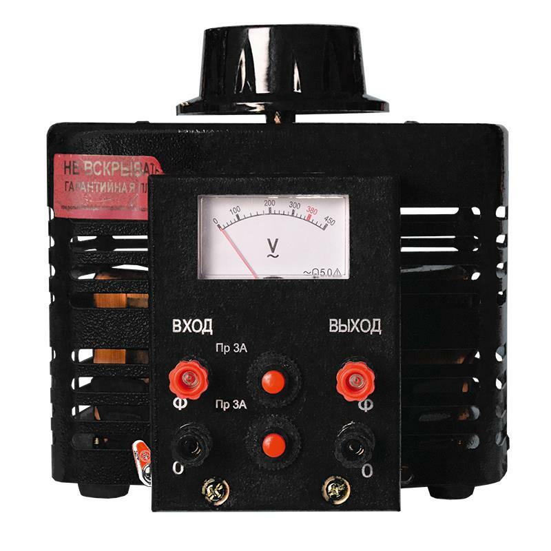 Autotransformaator (LATR) Energy Black Series TDGC2-1kVA 3A (0-300V) ühefaasiline