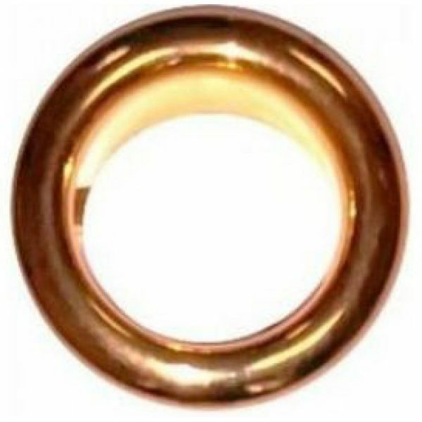 Přepadový otvorový kroužek pro umyvadlo / bidet zlatý Kerasan Retro 811033
