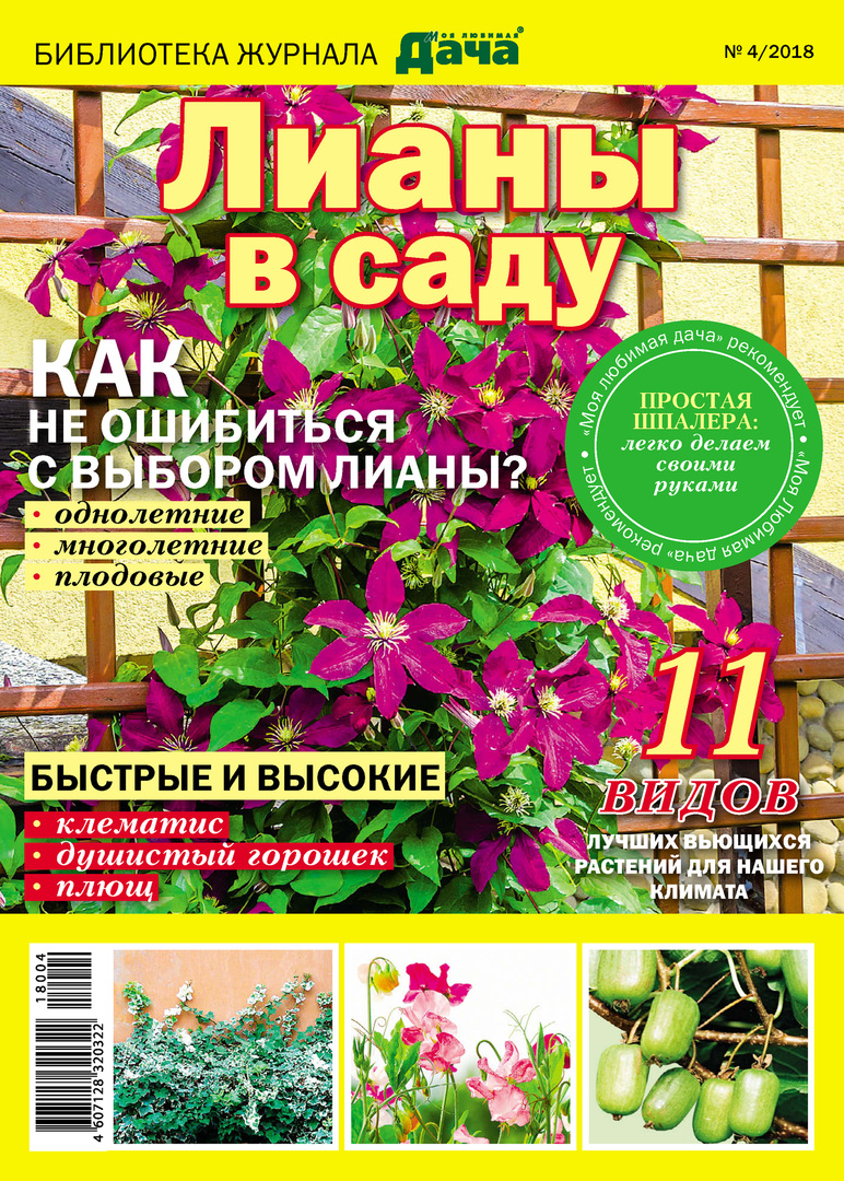 " En sevdiğim kulübem" dergisinin kütüphanesi № 04/2018. Bahçedeki üzümler