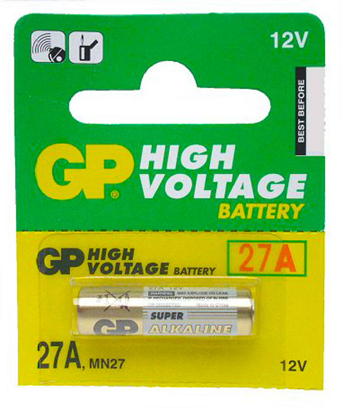 Batéria GP Super Alkaline 27A MN27 (1ks)