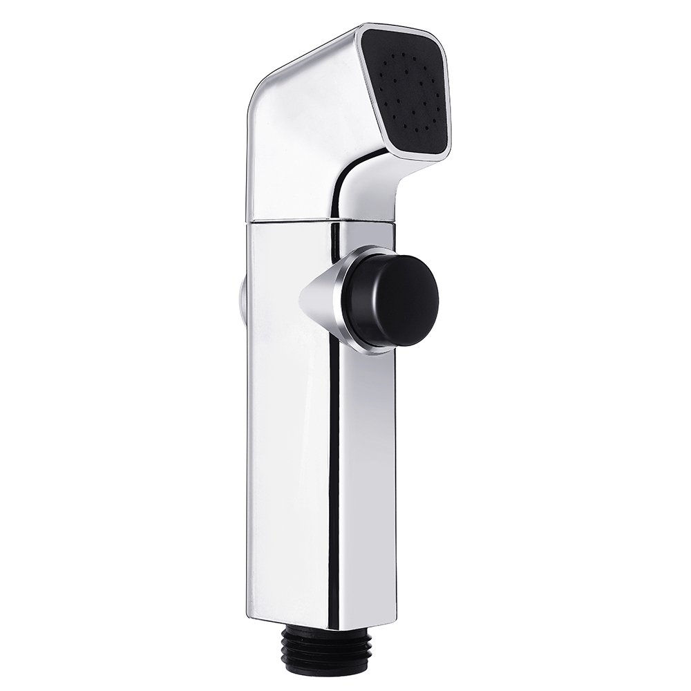 Pulverizador de bidê portátil para banheiro bidê de mão e chuveiro com cabeça de chuveiro Botão C para cuidados pessoais