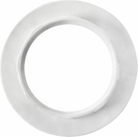 Ringbevestiging voor het E14 patroon, kleur wit.