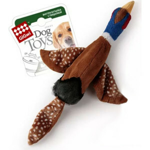 GiGwi Dog Toys Squeaker Bird mit Plastikflasche Squeaker für Hunde (75225)