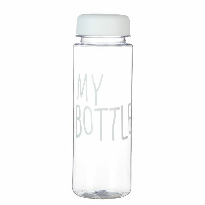 My Bottle mit Schraubverschluss, 500 ml, weiß