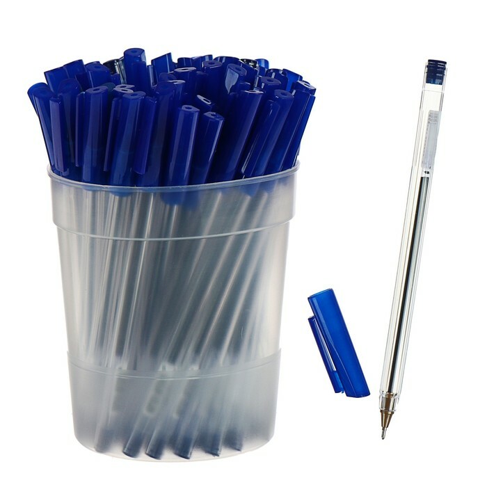 Guľôčkové pero " Calligrata", modrý atrament na oleji. základ, uzol 0,7mm cena za 1 kus