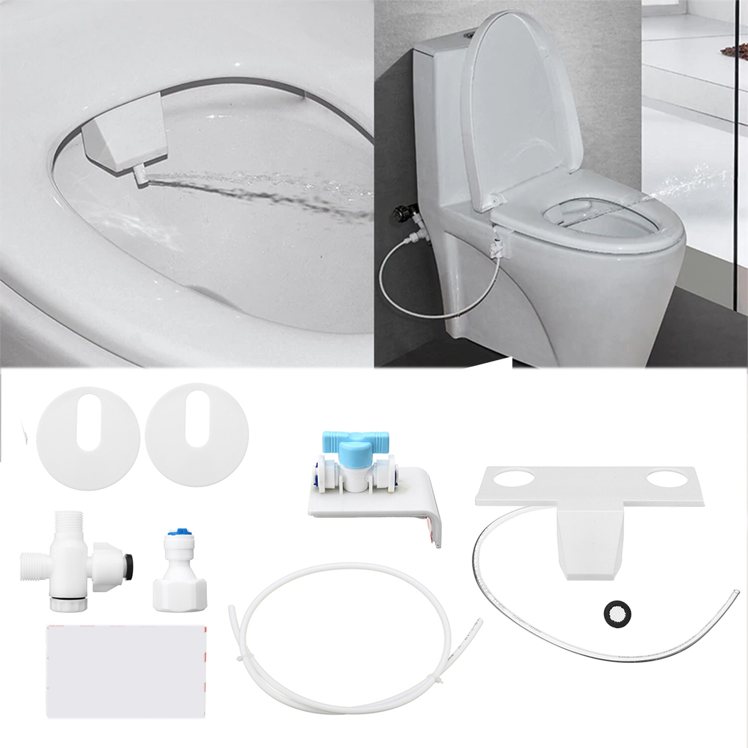 Přenosný toaletní bidetový postřikovač Inteligentní čistič Koupelnová sedačka splachovací sanitární zařízení
