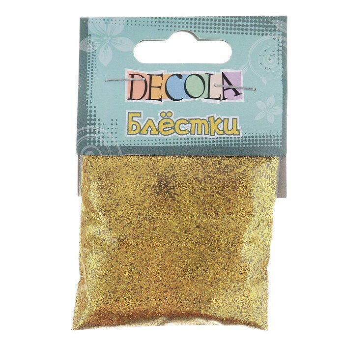 Decor glitter zhk decola 0.1 mm 20 g silver w04120201: prices from 73 ₽ buy inexpensively in the online store