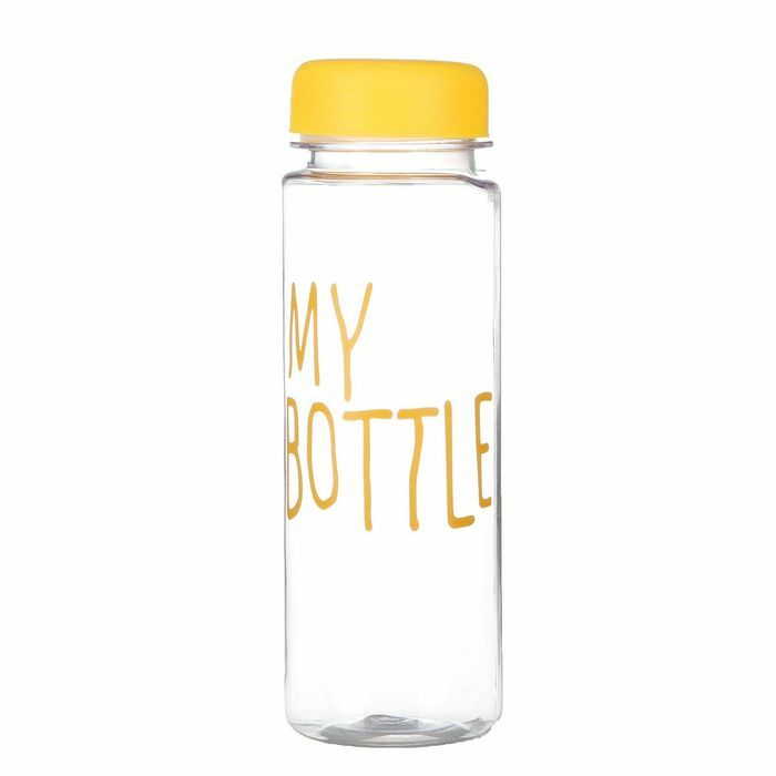 My Bottle 500 ml Schraubverschluss Gelb
