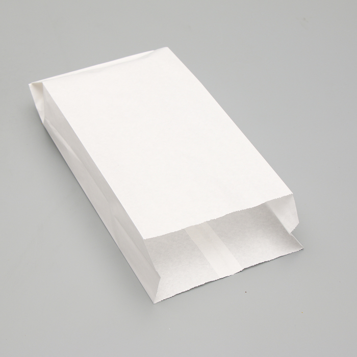 Füllpapiertüte, weiß, V-Boden, 30 x 14 x 6 cm
