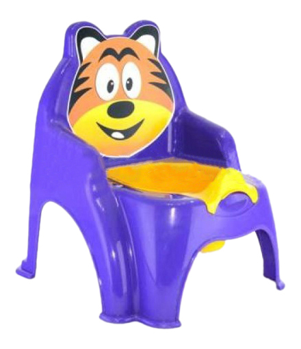 Vaikiškas puodas „Doloni Tiger“ violetinė